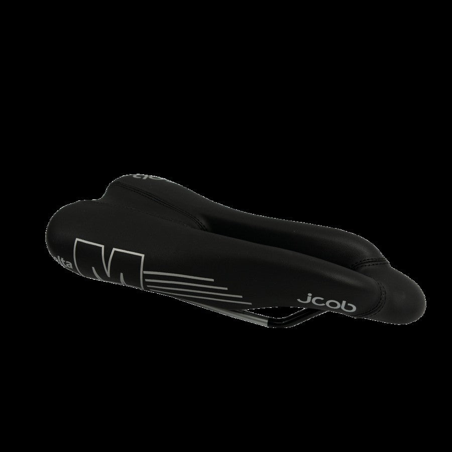 jcob Delta M Black/Silver Saddle