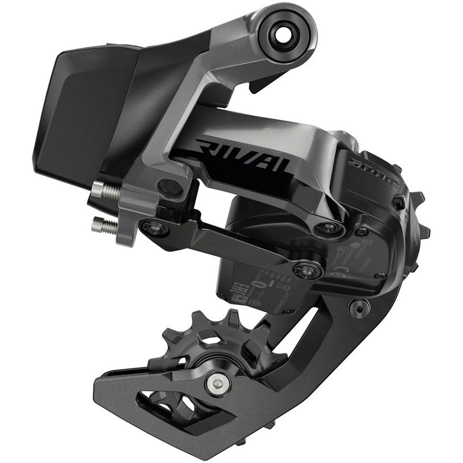 SRAM Rival eTap AXS Rear Derailleur - 12-Speed, Medium Cage, Black, D1