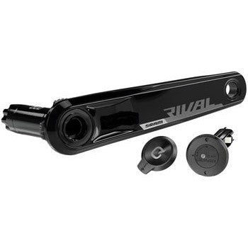 SRAM Rival AXS Wide Power Meter Left Crank Arm and Spindle Upgrade Kit - 170mm, 8-Bolt Direct Mount, DUB Spindle Interface, Black, D1