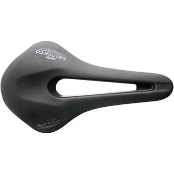 Selle San Marco Shortfit Open-Fit Sport Saddle - Manganese, Black, Wide, v2.0