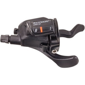 microSHIFT Acolyte Xpress Right Trigger Shifter - 1x8 Speed, Black, Acolyte Compatible Only