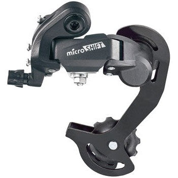 microSHIFT M21 Rear Derailleur - 6,7 Speed, Short Cage, Black