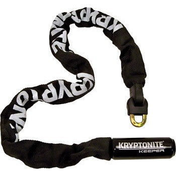 Kryptonite Keeper 785 Integrated Chain Lock - 85cm (2.8'), 7mm, Keyed, Black