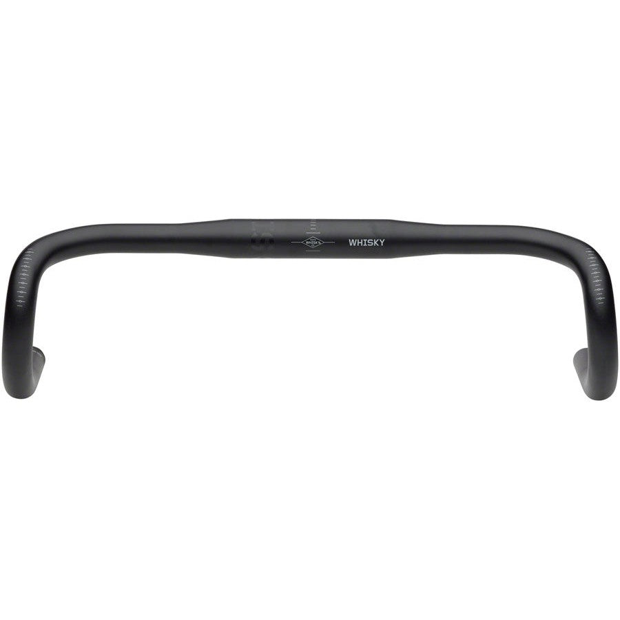 WHISKY No.7 6F Drop Handlebar - Aluminum, 31.8mm, 38cm, Black