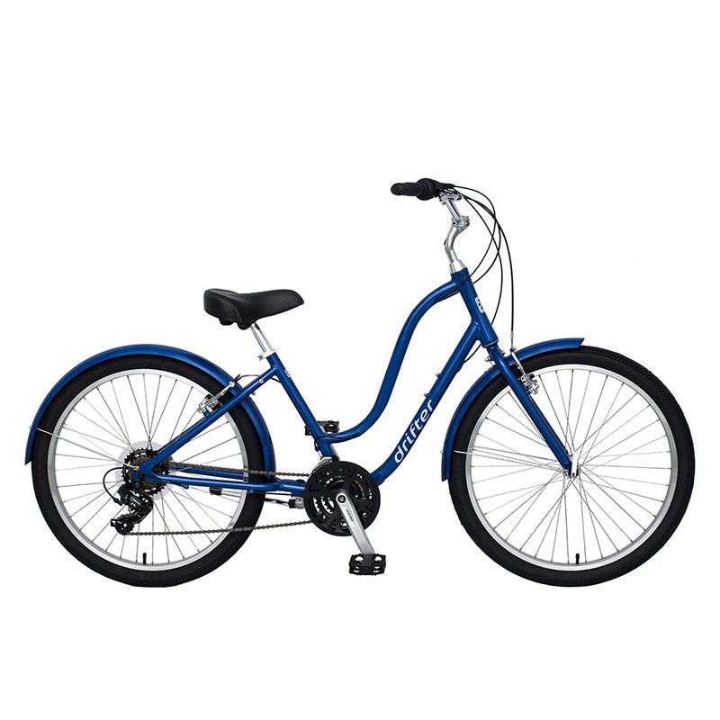 Sun Drifter 21 Step Thru 21 speed Blue Pearl