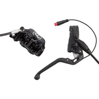 Magura MT5e eBike Disc Brake and Lever - Front or Rear, Hydraulic, Post Mount, Black