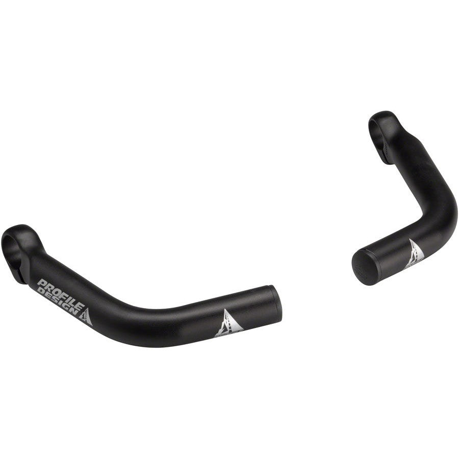 Profile Design Boxer Bar Ends: Black