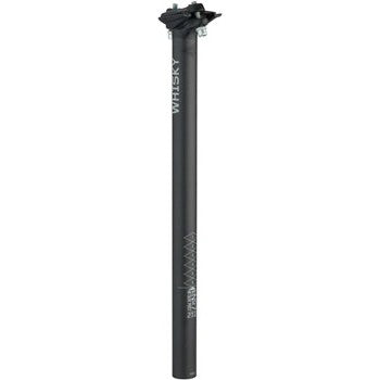 WHISKY No.7 Carbon Seatpost - 27.2 x 400mm, 0mm Offset, Matte Carbon