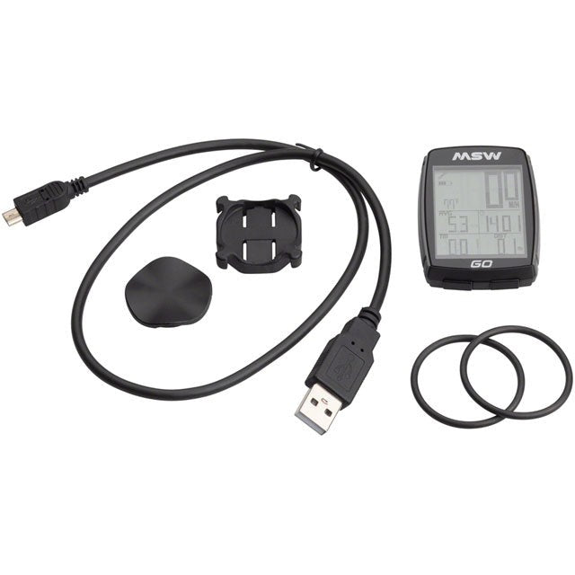 MSW Miniac GO GPS Bike Computer - GPS, Wireless