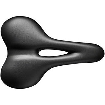Selle San Marco Trekking Open-Fit Saddle - Steel, Black, Men's, Large