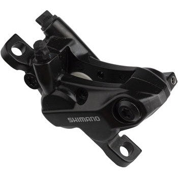 Shimano BR-MT520 4-Piston Disc Brake Caliper with Metal Pads, Front or Rear, Black