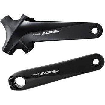 Shimano 105 FC-R7000 Crankset - 172.5mm, 11-Speed, W/O Rings, 110 BCD, Hollowtech Crank Arms, Hollowtech II Spindle Interface, Black
