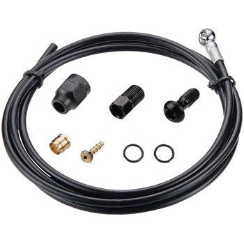 Tektro #50 Hydraulic Brake Hose Kit - With Banjo Unit, 5.5mm x 3200mm, For Auriga Twin+ and Auriga+