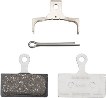 Shimano G05A-RX Disc Brake Pad and Spring - Resin Compound, Alloy Back