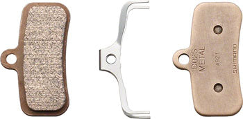 Shimano D02S-MX Disc Brake Pad and Spring - Metal with Steel Back Plate