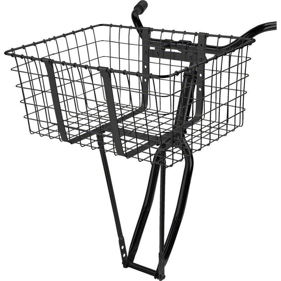 Wald 157 Front Giant Delivery Basket: Gloss Black