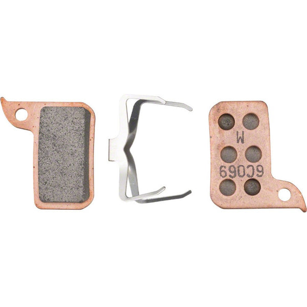 SRAM Disc Brake Pads - Sintered Compound, Steel Backed (Powerful), Monoblock, SRAM Hydraulic Road Disc, Level A1 (2017-2019)