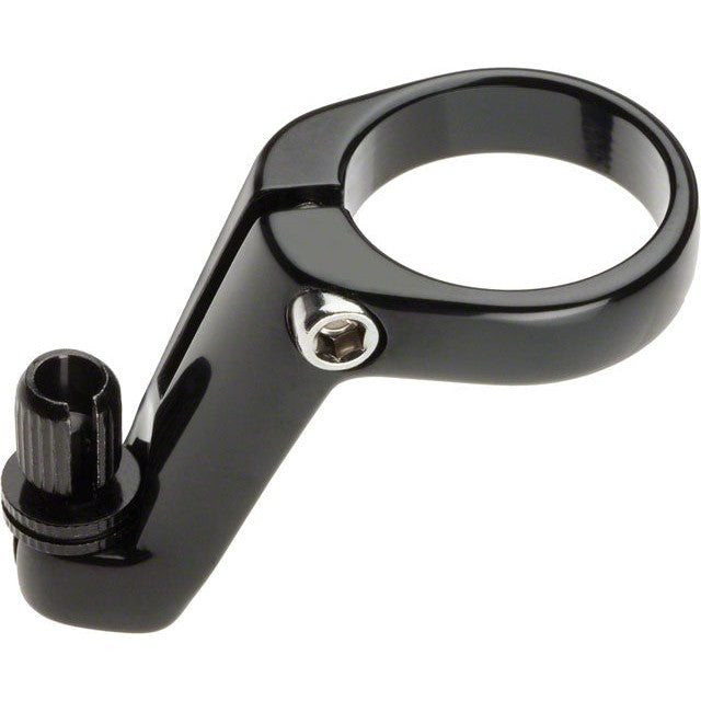 Tektro Front Cable Hanger with Adjusting Barrel 1-1/8, Black