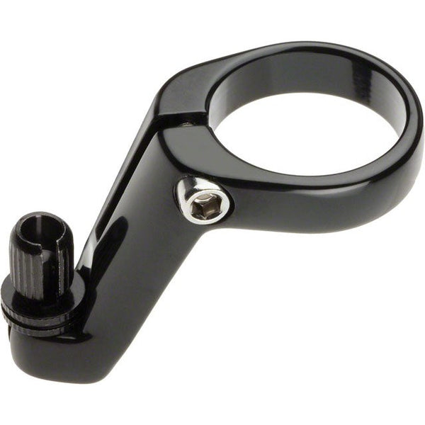 Tektro Front Cable Hanger with Adjusting Barrel 1-1/8, Black