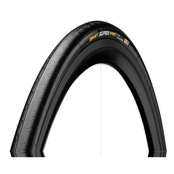 Continental SuperSport Plus Tire - 700 x 25, Clincher, Folding, Black, 84tpi