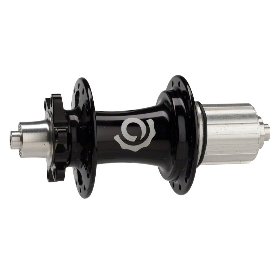 Industry Nine Torch Classic Road/Cyclocross Rear Disc Hub: 28H, 135mm QR, Shimano HG Freehub, Black