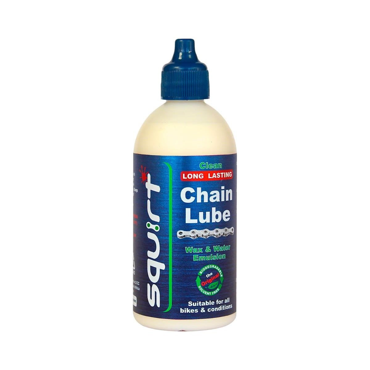 Squirt Chain Lube, Long Lasting, 4oz