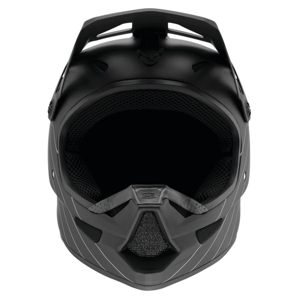 100% STATUS OFF-ROAD HELMET - ESSENTIAL BLACK - MED