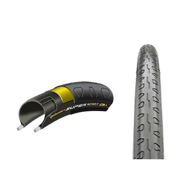 Continental SuperSport Plus Tire Black 700x23
