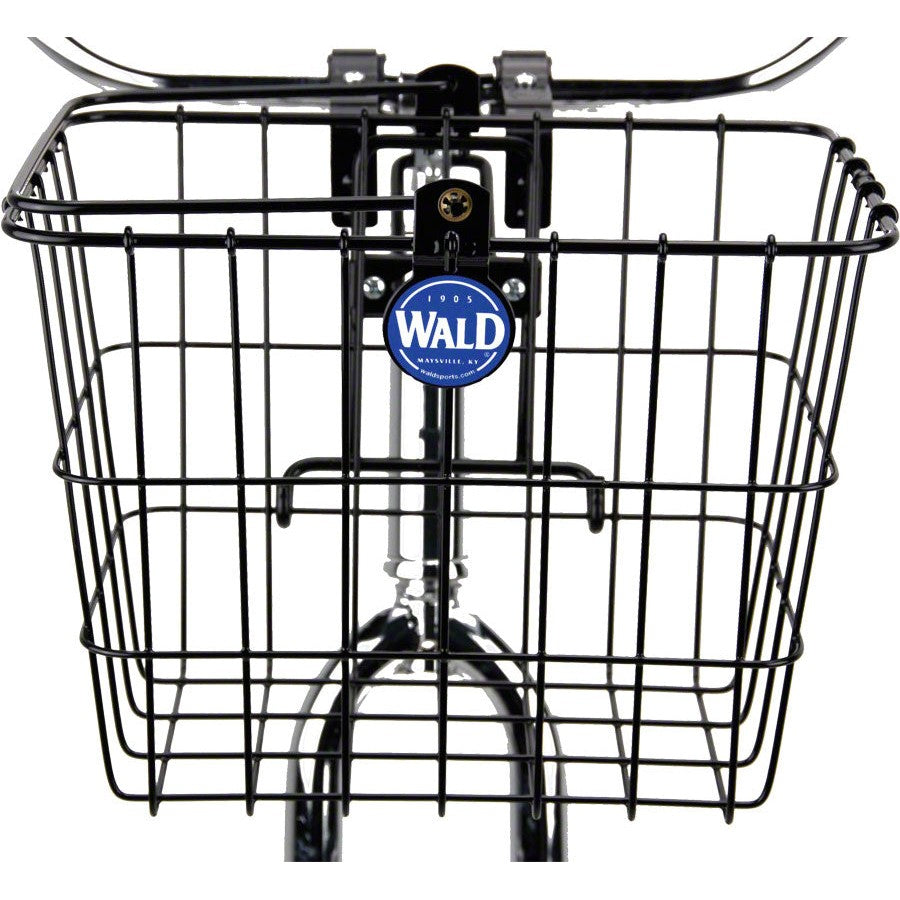 Wald 3114 Front Basket QR Bolt-On Black