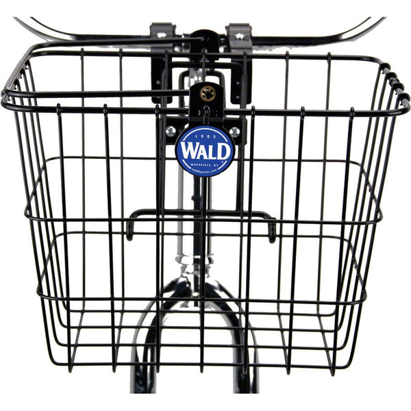 Wald 3114 Front Basket QR Bolt-On Black