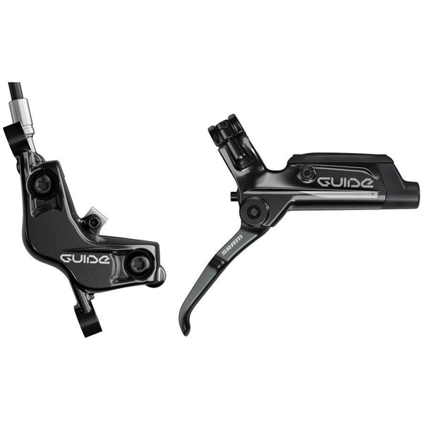 SRAM Guide T Disc Brake and Lever - Front, Hydraulic, Post Mount, Black, A1