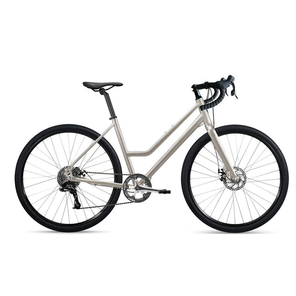 Roll A:1 Adventure, Step Thru, Small, Matte Silver Titanium