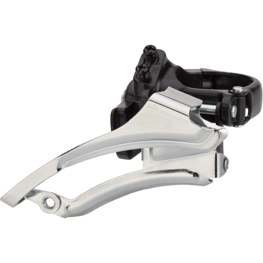 microSHIFT Mezzo Front Derailleur 7/8-Speed Triple, 42/34/24T, 31.8/34.9mm Band Clamp, Shimano Compatible