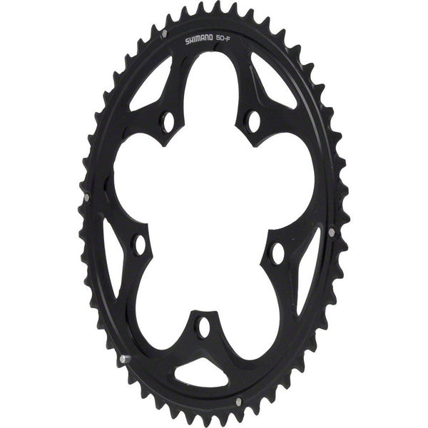 Shimano 105 5750-L 50t 110mm 10-Speed Chainring Black