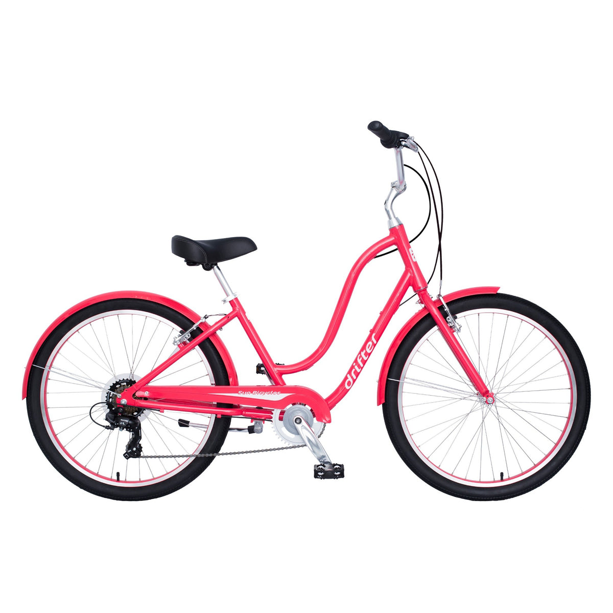SUN Drifter Step Thru 7 Speed Coral