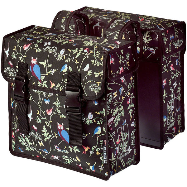 Basil Wanderlust Double Pannier - 35L, Charcoal