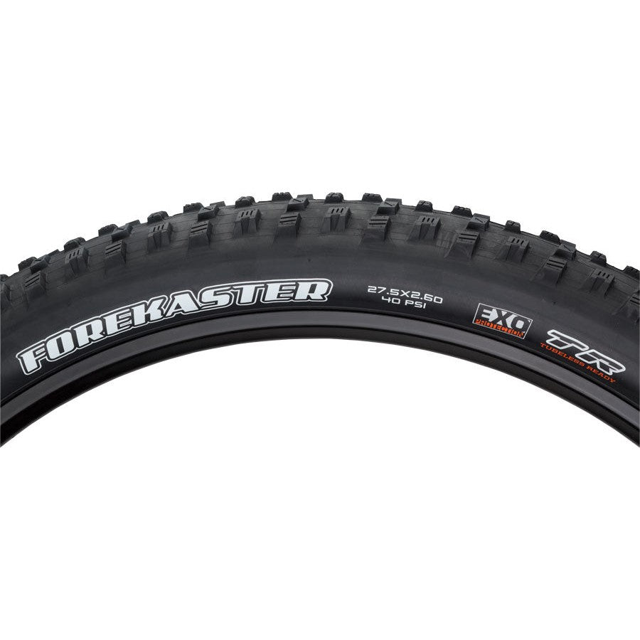 Maxxis Forekaster Tire - 27.5 x 2.6, Tubeless, Folding, Black, Dual Compound, EXO, Wide Trail