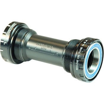 Wheels Manufacturing BSA Bottom Bracket - SRAM MTB, Angular Contact Bearings, Black Cups