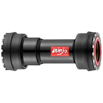 Token Ninja BB841T-42 Press Fit Double-Thread Bottom Bracket - BB30, Shimano HollowTech II / SRAM GXP, Black