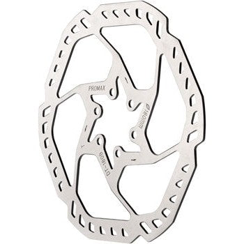 Promax Endurance E1 Disc Brake Rotor - 180mm, 6-Bolt, Silver