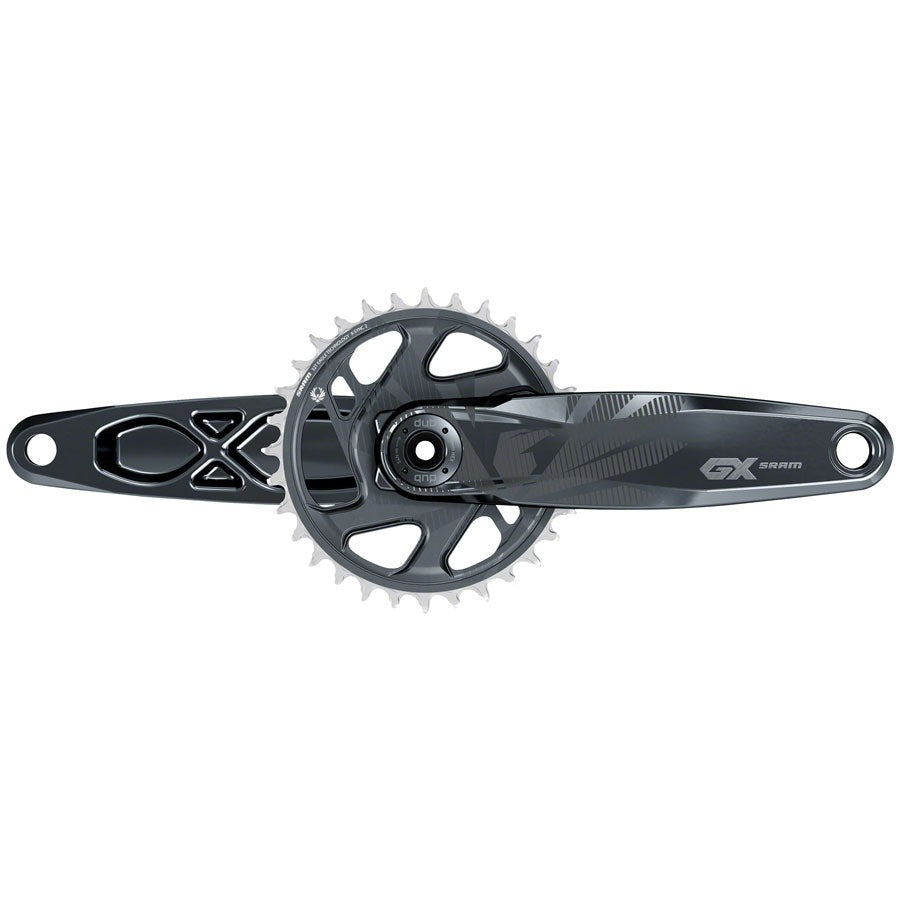 SRAM GX Eagle Boost Crankset - 165mm, 12-Speed, 32t, Direct Mount, DUB Spindle Interface, Lunar