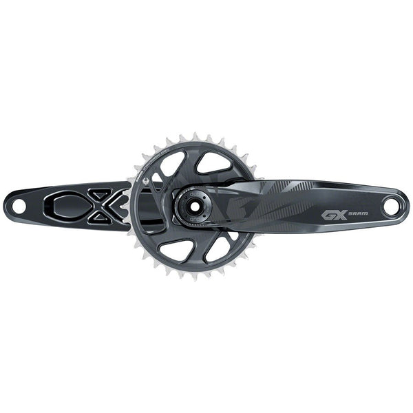 SRAM GX Eagle Boost Crankset - 165mm, 12-Speed, 32t, Direct Mount, DUB Spindle Interface, Lunar