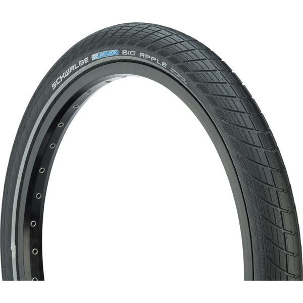 Schwalbe Big Apple Tire - 700 x 50, Clincher, Wire, Black/Reflective, Active, SBC, K-Guard