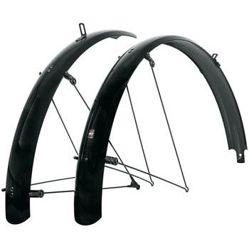 SKS B60 Bluemels Full Coverage Fender Set - 60mm, 26 x 1.6-2.1", Black
