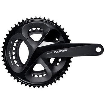 Shimano 105 FC-R7000 Crankset - 170mm, 11-Speed, 53/39t, 110 BCD, Hollowtech II Spindle Interface, Black