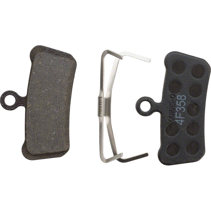 SRAM Disc Brake Pads - Organic Compound, Steel Backed, Powerful, For Trail, Guide, and G2