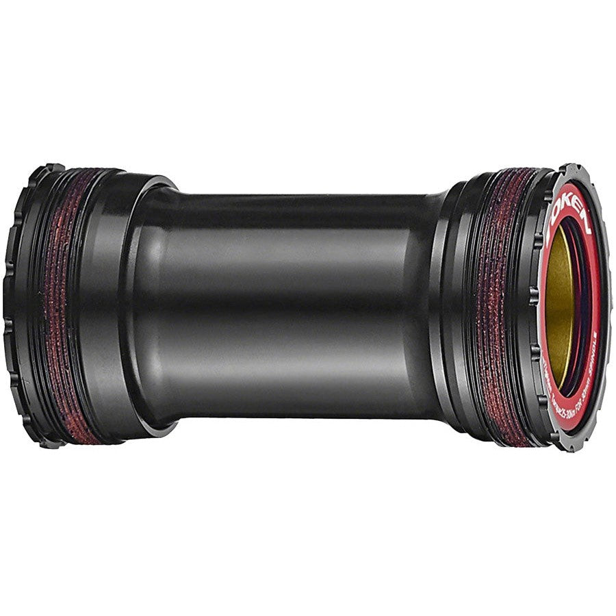 Token T47V386 Threaded Bottom Bracket - T47 Inboard, BB386/BB392, Black