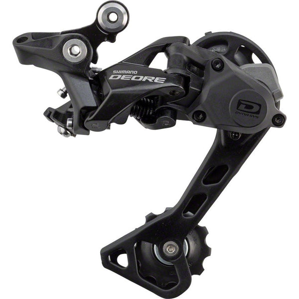 Shimano Deore RD-M6000-GS Rear Derailleur - 10 Speed, Medium Cage, Black