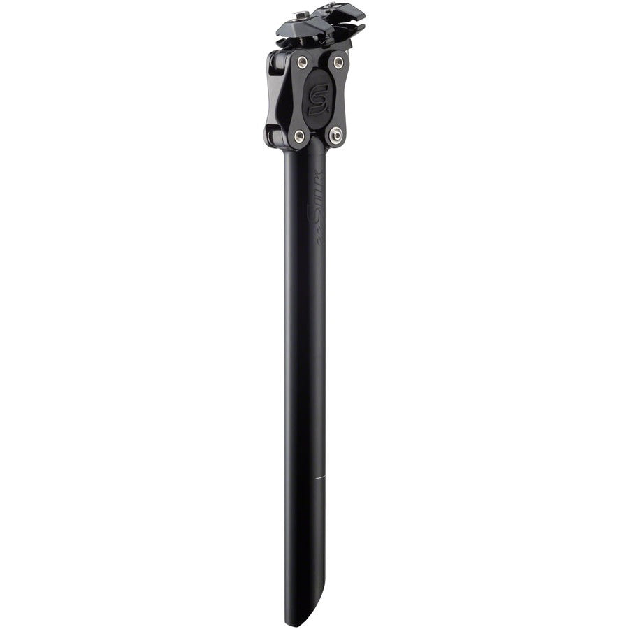 Cane Creek eeSilk+ Suspension Seatpost - Alloy, 27.2 x 387mm, 35mm Travel, Black