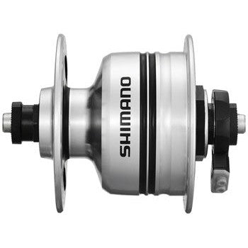 Shimano LX Dynamo DH-T660-3N Front Hub - QR x 100mm, Rim Brake, Silver, 32H